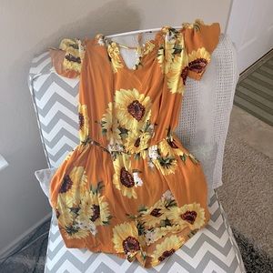 Flower romper